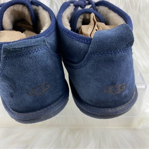 UGG NEUMEL CHUNKY WINTER BOOTS COLOR NAVY SIZE 9 - Picture 3 of 9
